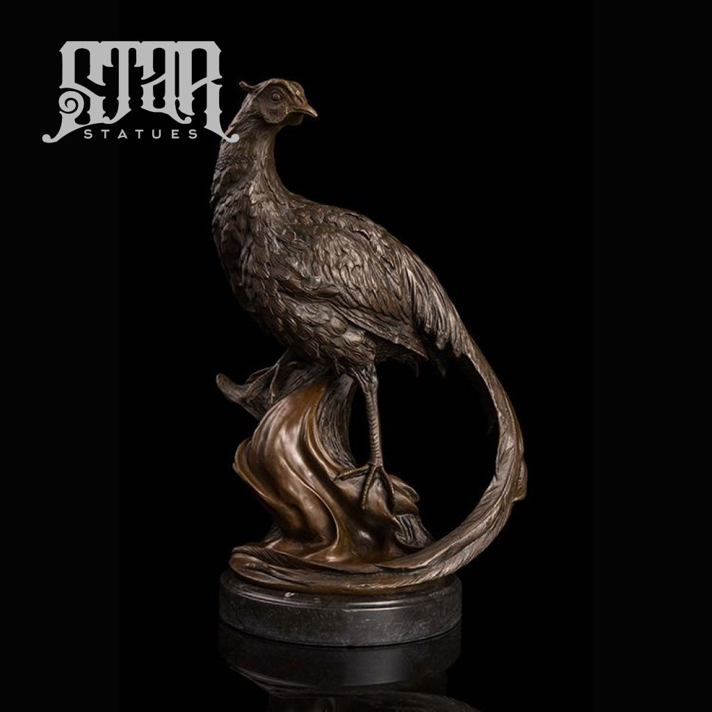 Bird On Tree | Animal And Wildlife Sculpture Bronze Statue