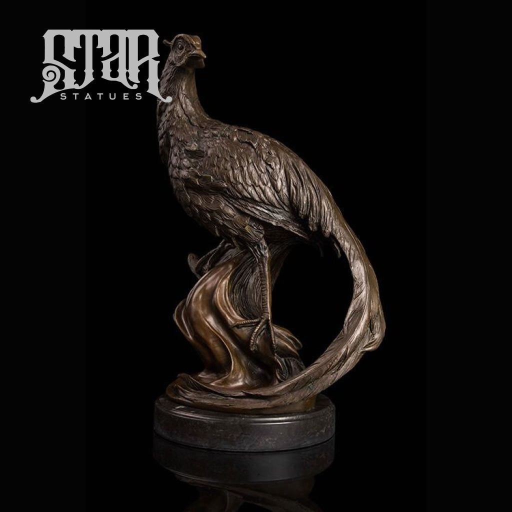 Bird On Tree | Animal And Wildlife Sculpture Bronze Statue