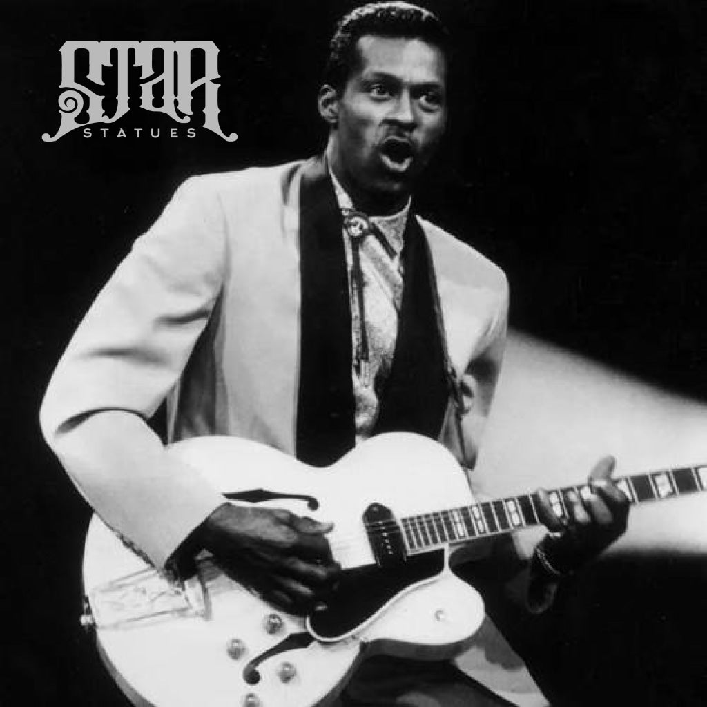 Chuck Berry Bronze Statue - Star Statues