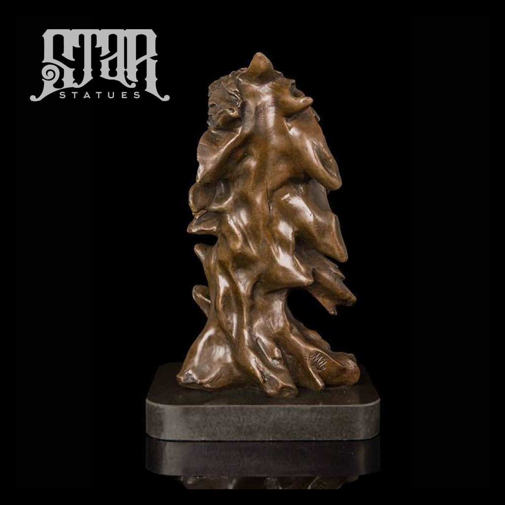 Hawk Head Bust | Animal and Wildlife Sculpture | Bronze Statue - Star Statues