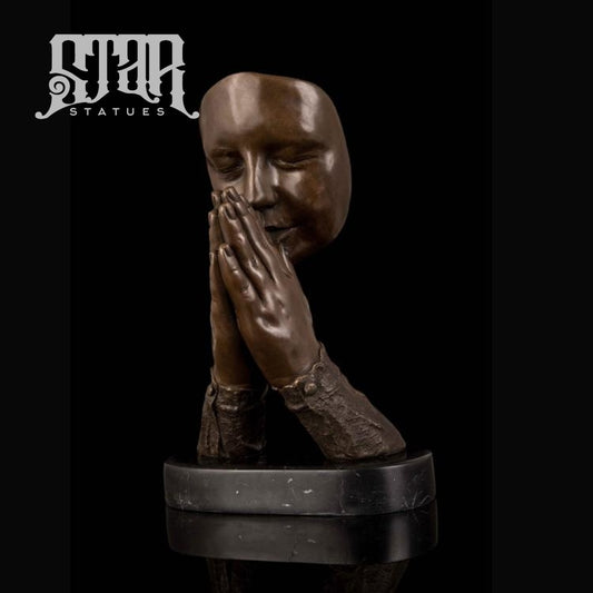 Lady Praying | Western Art Sculpture Bronze Statue