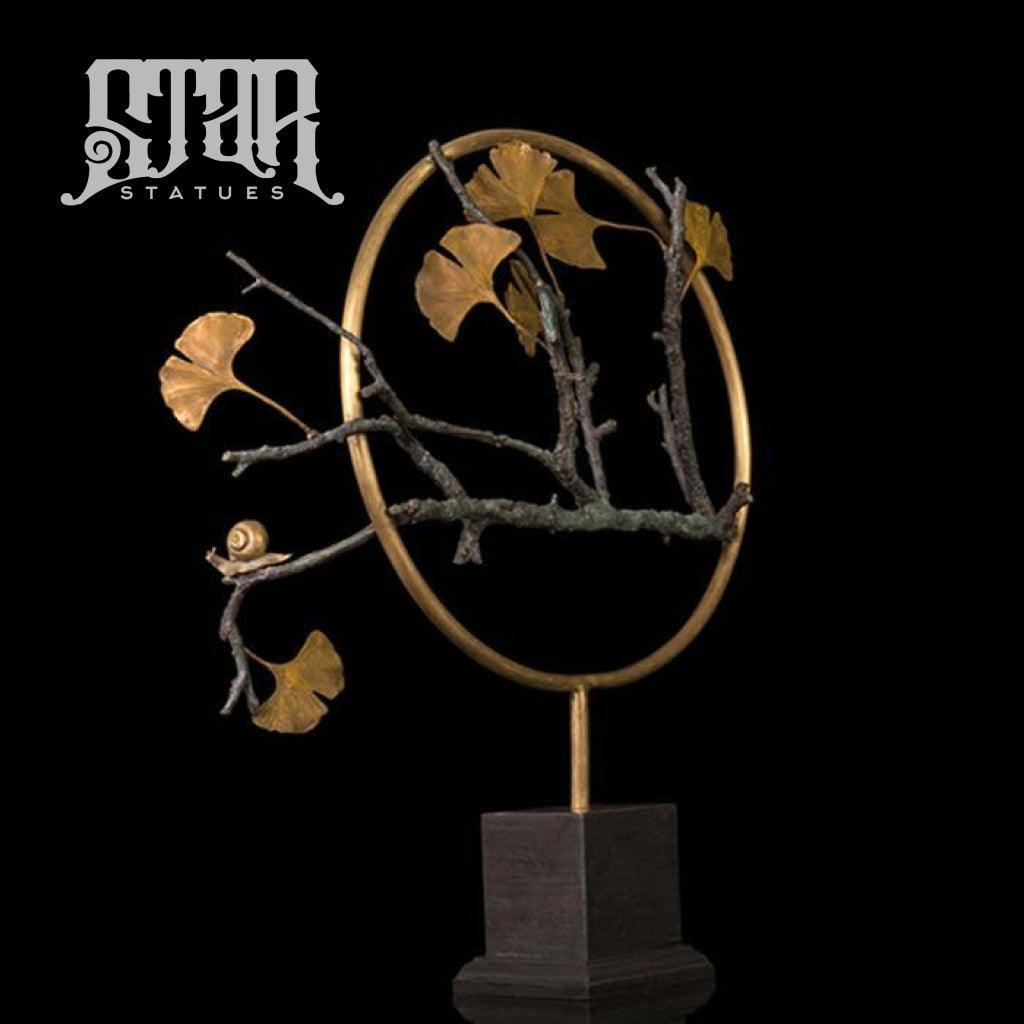 Abstract Birds on Branch | Animal and Wildlife Sculpture | Bronze Statue - Star Statues