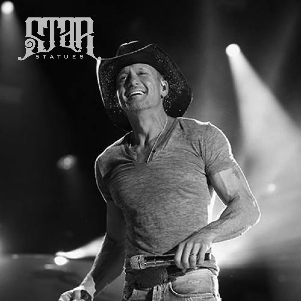 Tim McGraw Bronze Statue - Star Statues