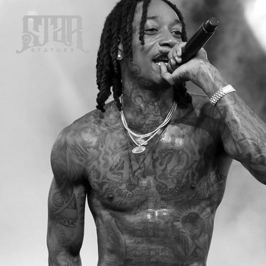 Wiz Khalifa Bronze Statue - Star Statues